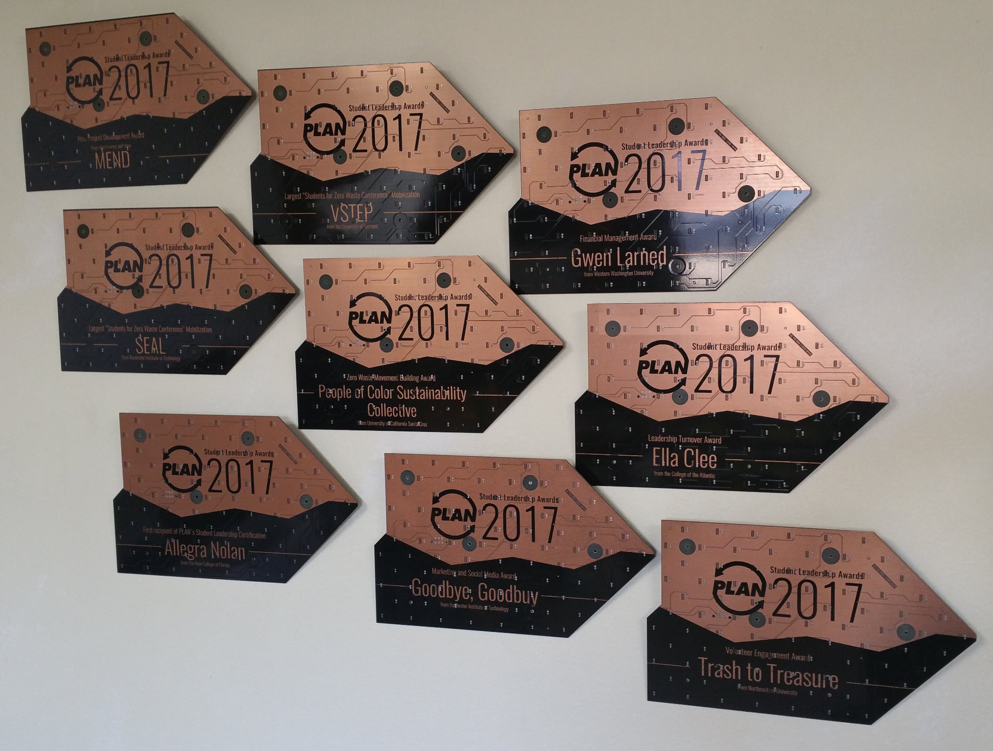 Circuit Board Award Plaques |Laser~Engraved| - TechWears Ltd