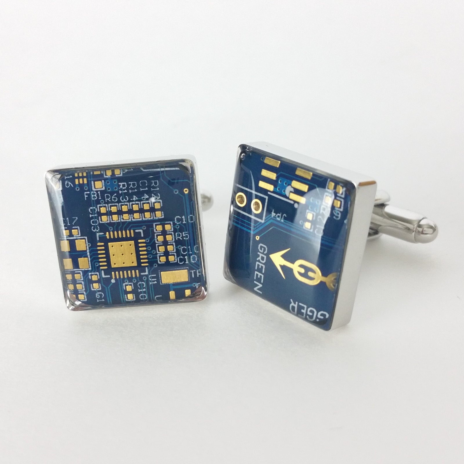 Classic Circuit Board Cufflinks |3~Colors| - TechWears Ltd
