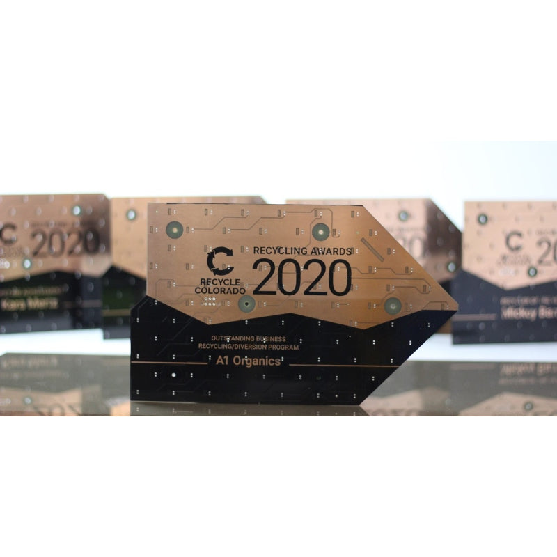 PLAQUE – Laser Engraved Circuit Board Award - TechWears Ltd