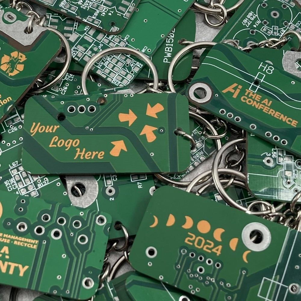 Custom Circuit Board Keychains for Bulk Orders - TechWears Ltd