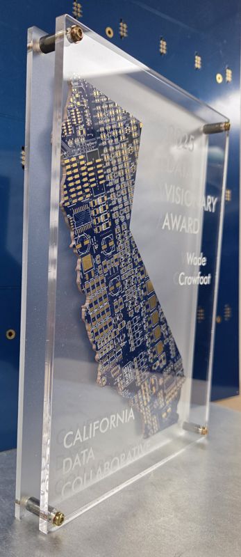 Floating Circuit Board Desk Award - TechWears Ltd