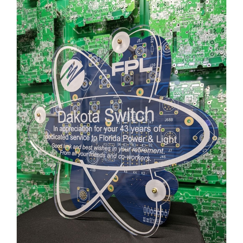 TRACE – Custom Shape Circuit Board Award - TechWears Ltd