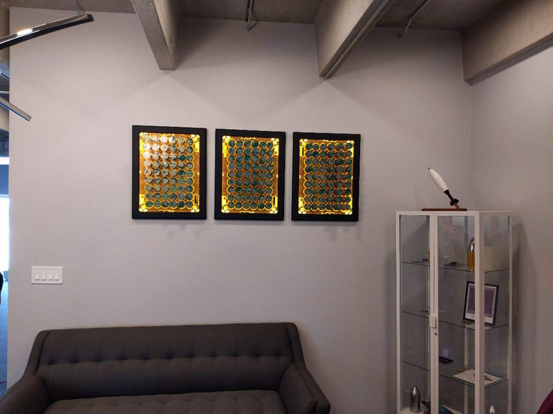 "Signal Wave" Lobby Art