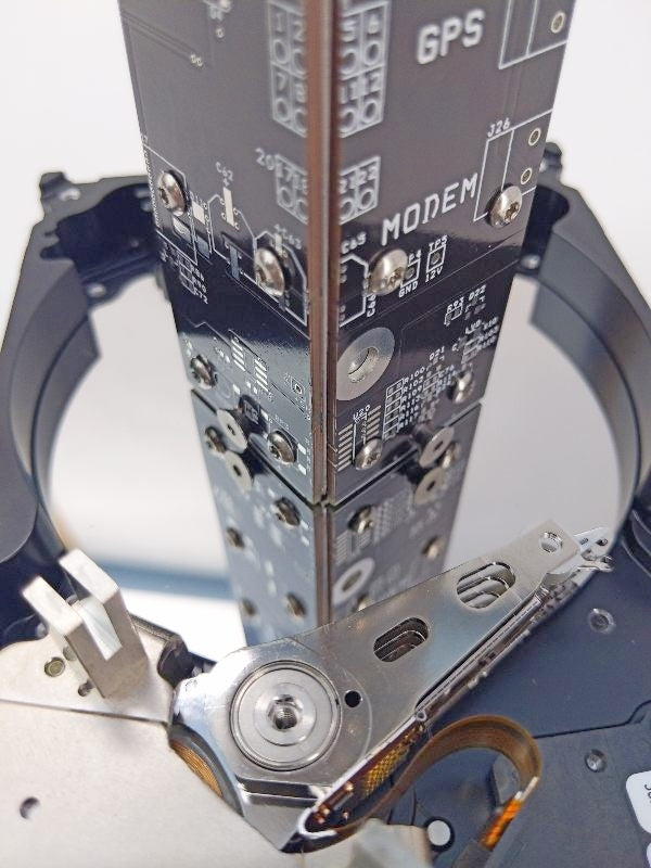 Hard Drive Trophy Detail