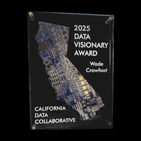 Custom circuit board award by TechWears.