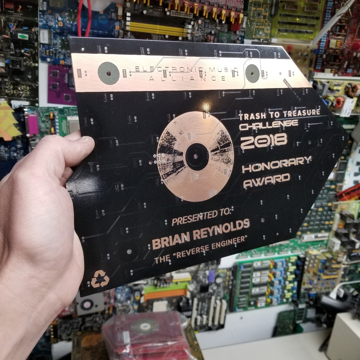 Circuit Board Award Plaques |Laser~Engraved| - TechWears Ltd