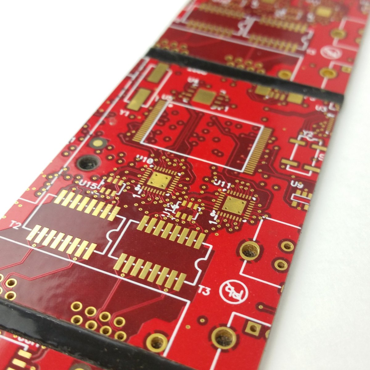 Red Circuit Board Power Tie - TechWears Ltd